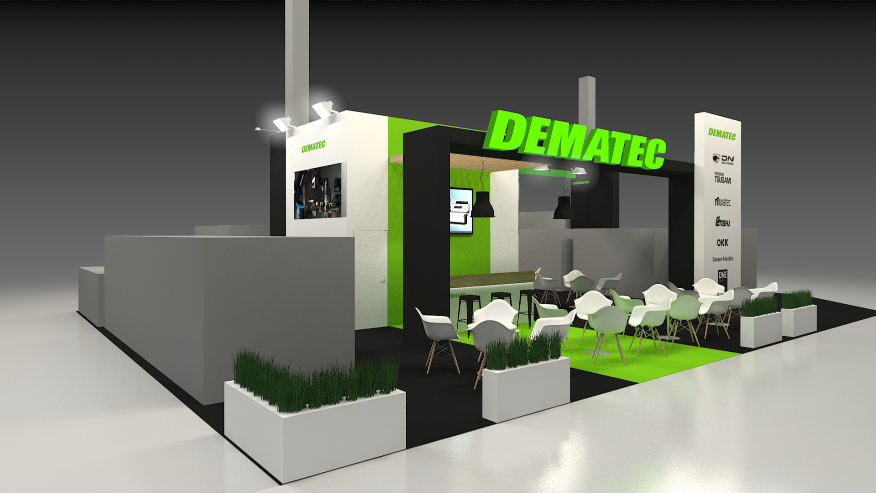 Dematec stand at STOM-TOOL 2023