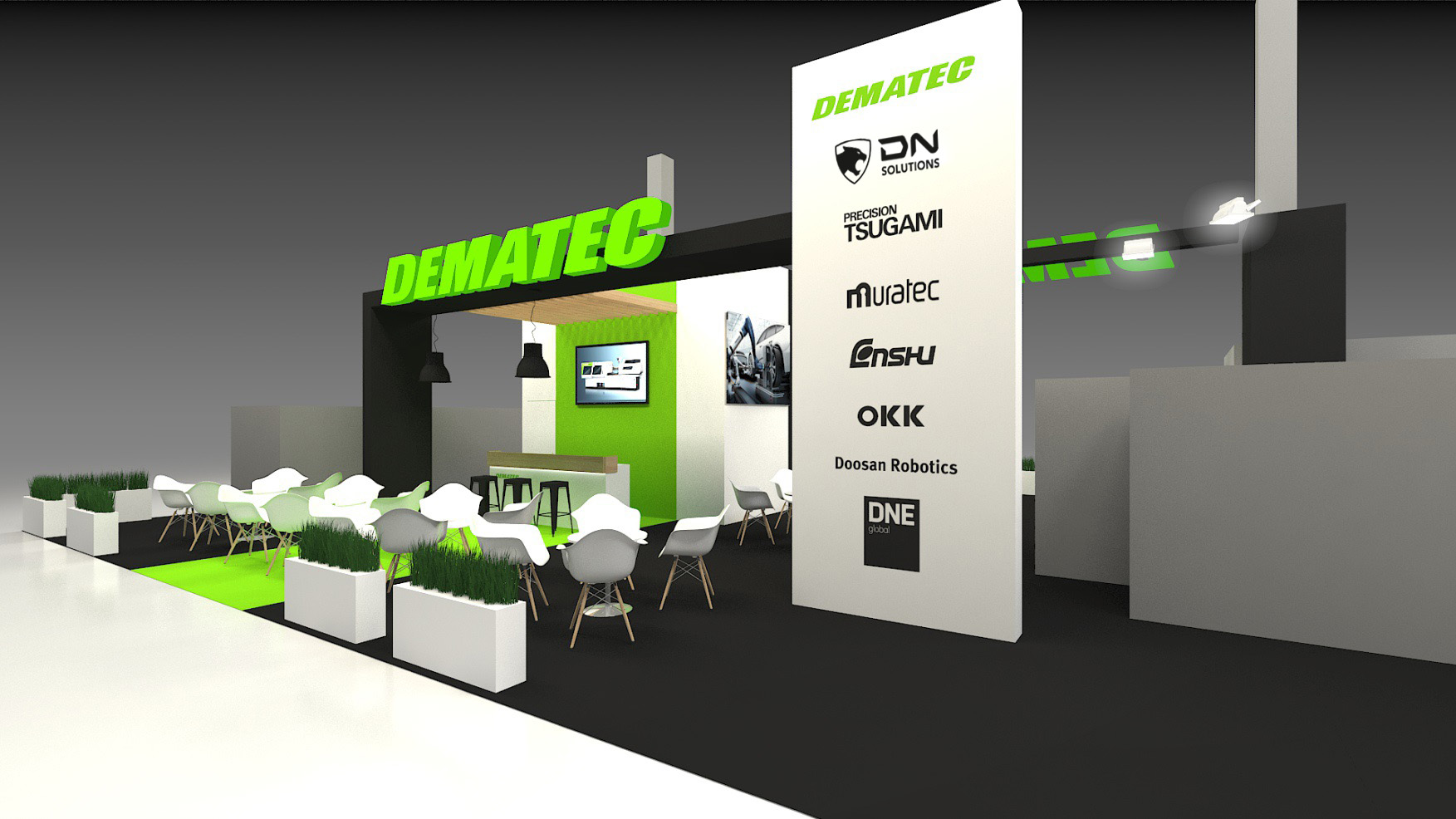 Dematec stand at STOM-TOOL 2023